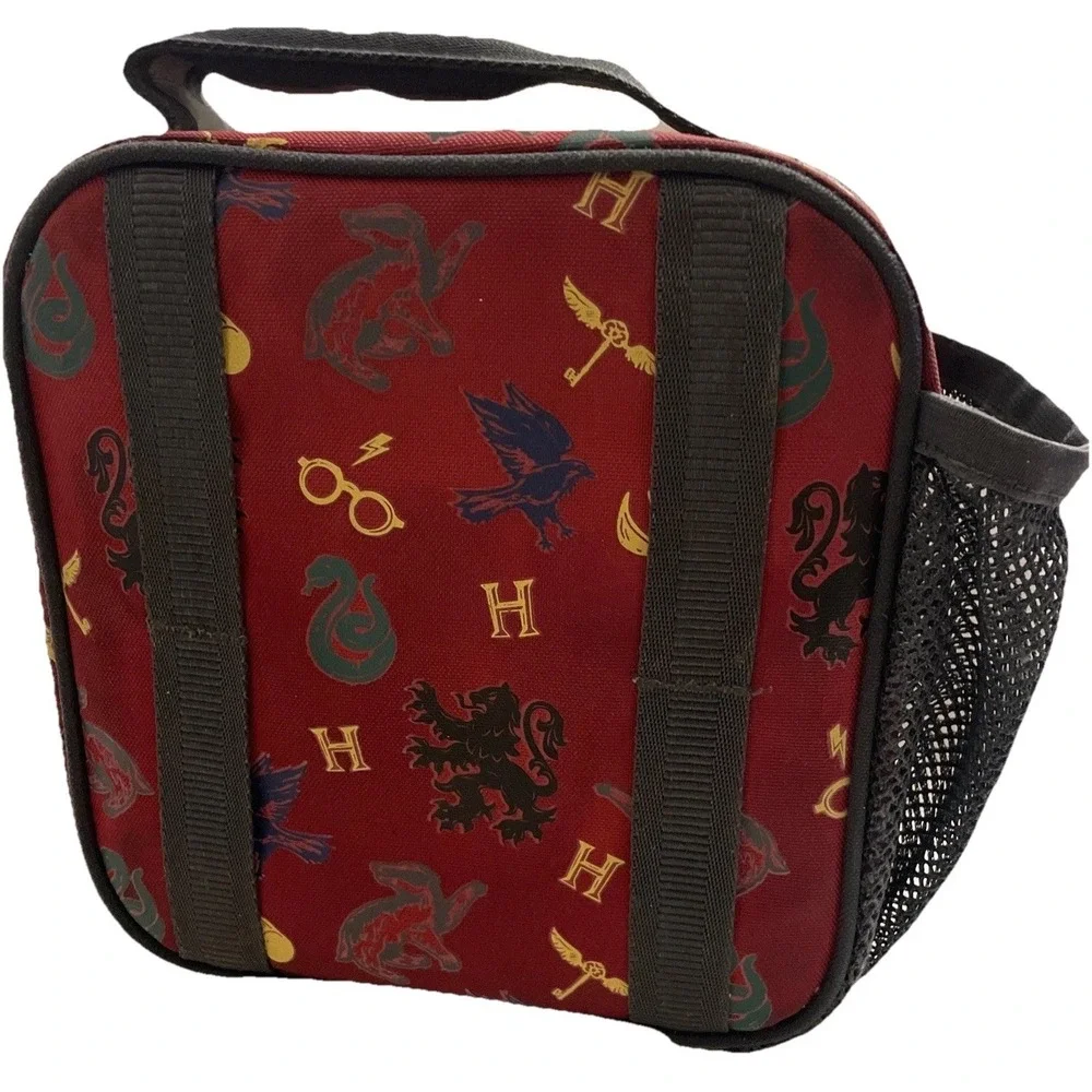 Pottery Barn kids harry Potter Hogwarts Lunch Box Insulated School Bag Gryfindor